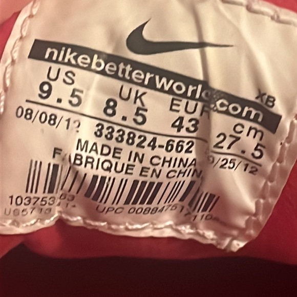 Nike Stefan Janoski Red Gum Sneakers Sz 9.5 Skateboarding 333824-662 - Picture 12 of 12